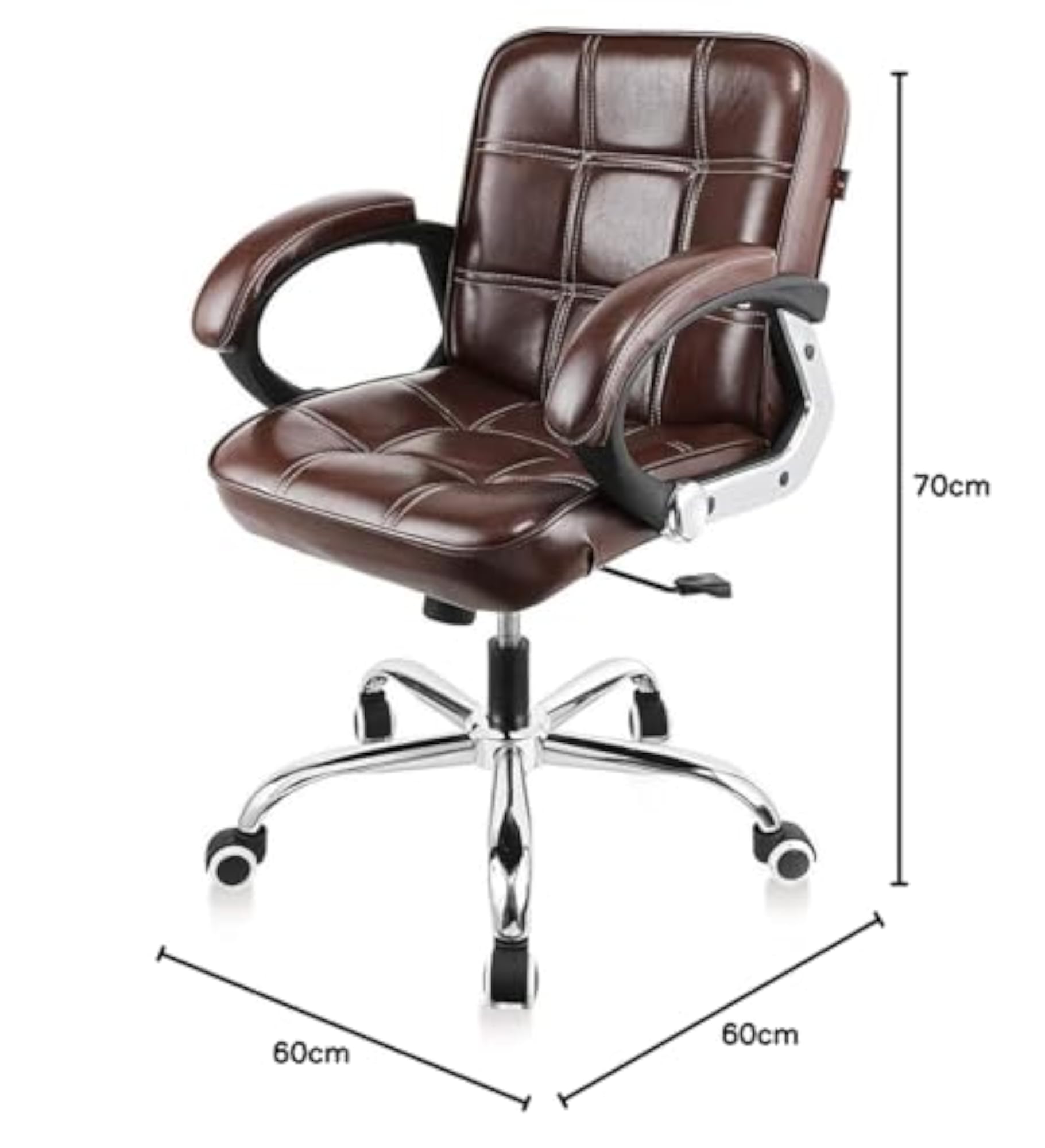 Ergonomic Executive Boss Chair with Spacious Cushioned Seat