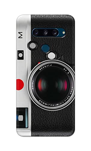Image of Printed Hard Back Cover Case for LG V40 ThinQ Back Cover (Vintage Camera) -1302