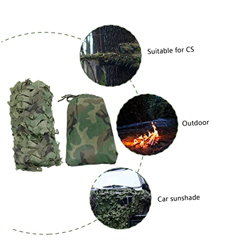 HEASOME 1 Conjunto De Camuflagem Rede De Camuflagem Plantas Vegetais Plantas Ao Ar Livre Decoração P