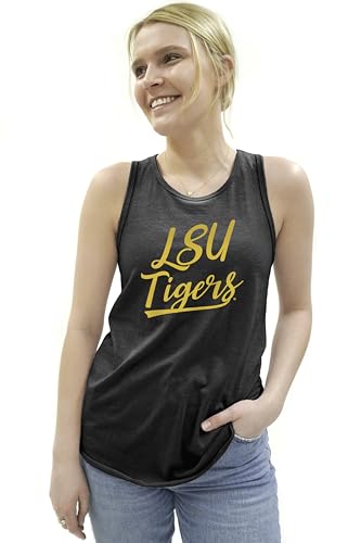 Image of Blue 84 NCAA Womens NCAA Officially Licensed Women's Tank Top Tri-Blend Signature