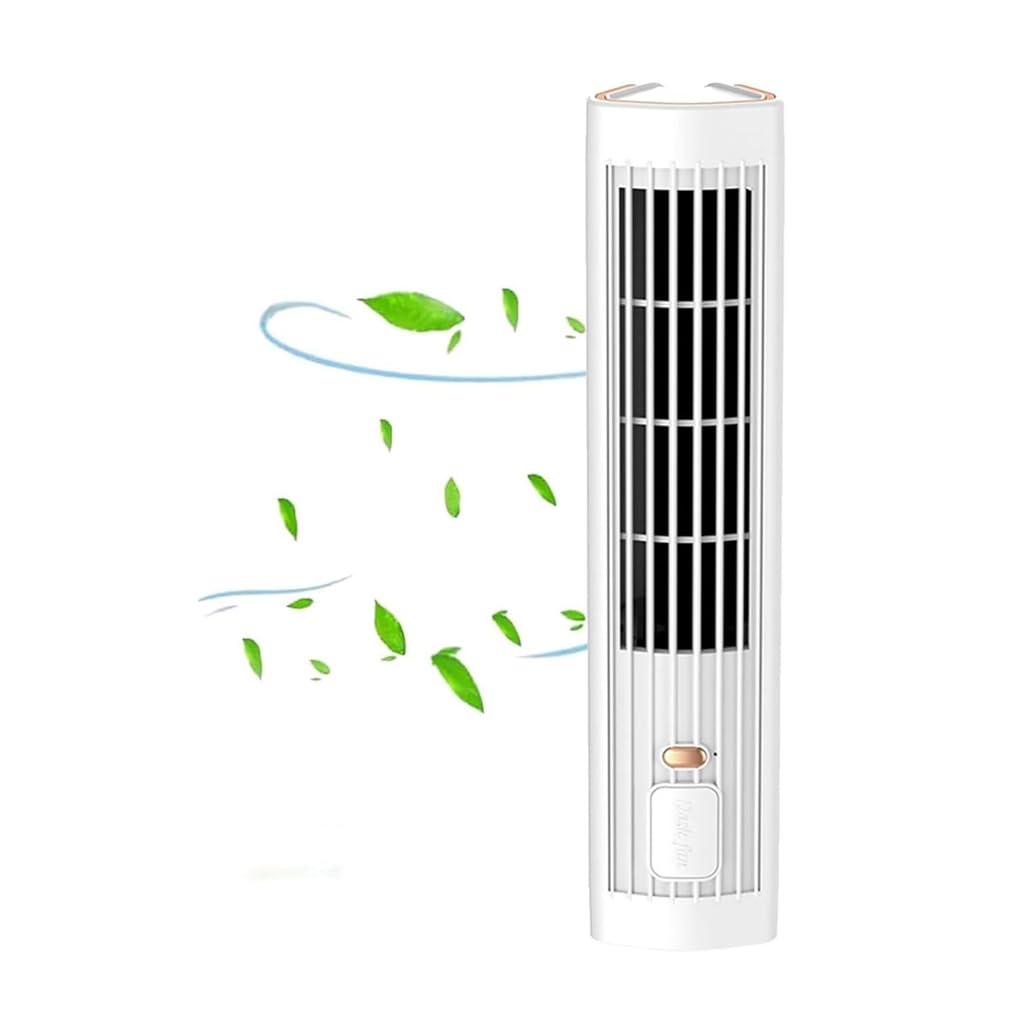 Coldeez Cooling Ace 5.0, Coldeez Cooling Ace, Libiyi Cooling Ace, Coldeez Cooling Ace Air Conditioner, Portable Air Conditioner Cooling Fan with 3 Speeds for Bedroom Office Bathroom (White)