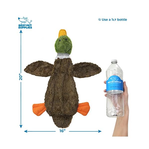Best-Pet-Supplies-2-in-1-Stuffless-Squeaky-Dog-Toys-with-Soft-Durable-Fabric-for-Small-Medium-and-Large-Pets-No-Stuffing-for-Indoor-Play-Holds-a-Plastic-Bottle 2 in 1 Stuffless Squeaky Dog Toys with Soft