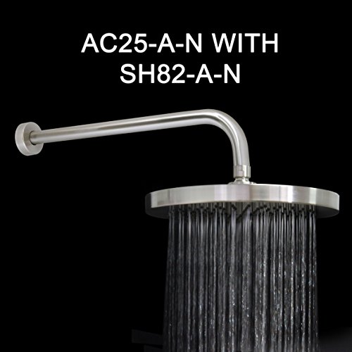 Modona 10” Rain Shower Head – Satin Nickel - 5 Year Warrantee #TOP3