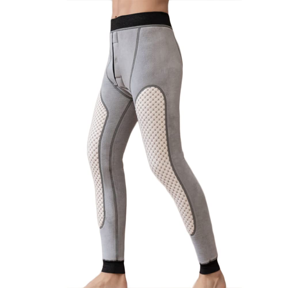 Pantaloni Termici Sportivi Strato Base Biancheria Intima Leggings Calzamaglia Uomo Invernale Abbigliamento Intimo Termico XXL-5XL