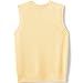 Lands' End Uniform Kids Cotton Modal Vest Maize Kids X-Large