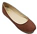 Walstar Women Suede Ballet Flat Shoes