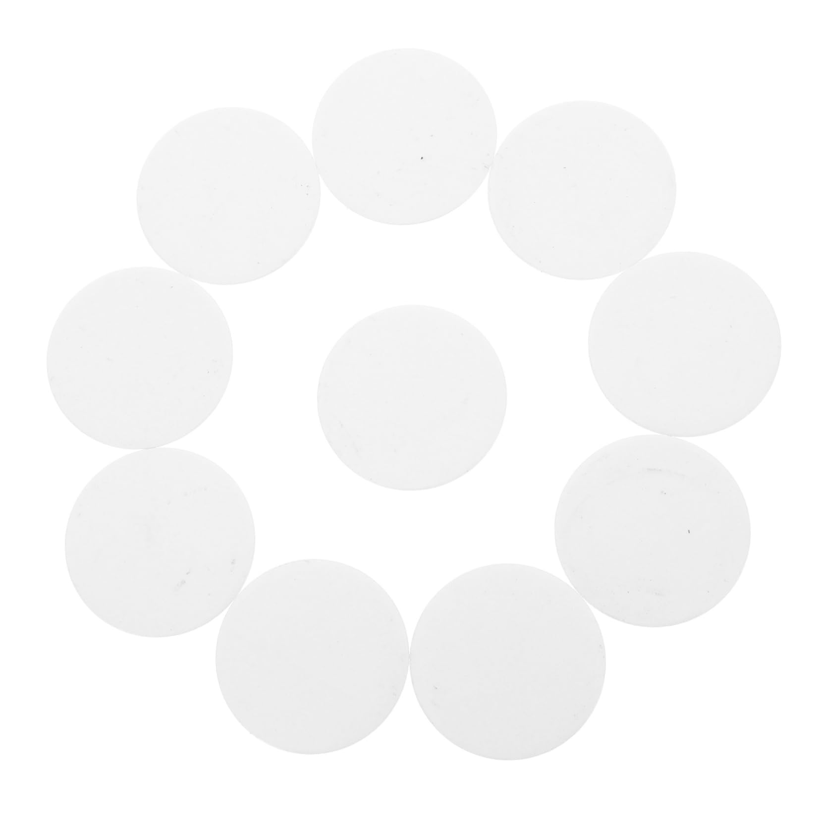 Homoyoyo 10pcs Round Blank Aluminum Sheets for Sublimation DIY Heat Transfer Aluminum Plates