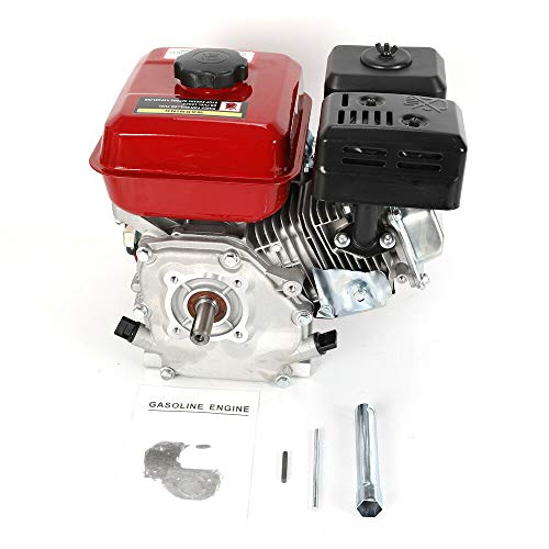 Benzinemotor, 6,5 pk, 5,1 kW, staande motor, kartmotor, aandrijfmotor, vervangingsmotor (20 mm Ø as… - Afbeelding 3