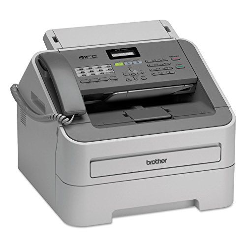 Image of Brother Printer MFC7240 Monochrome Printer with Scanner, Copier and Fax,Grey, 12.2 inch x 14.7 inch x 14.6 inch