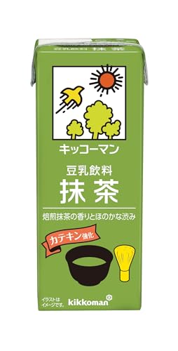 キッコーマン 豆乳飲料 抹茶 200ml ×18本のサムネイル