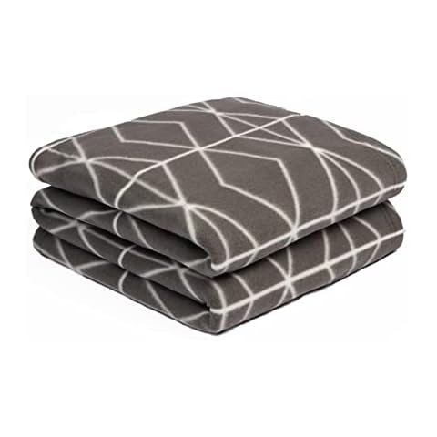 Dreamscene Geometric Diamond Fleece Blanket Cover