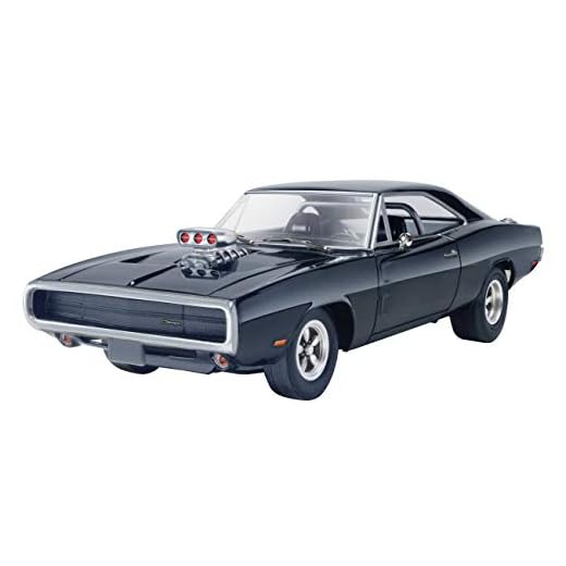 Revell- Dominic'S '70 Dodge Charger,Escala 1:25 Kit de Modelos de plástico, (14319)