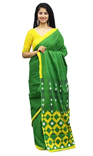 Saree indien Jaipuri en coton imprimé main pour vos fêtes d'été