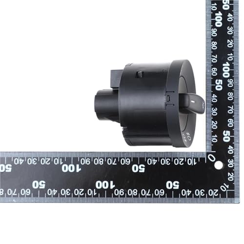Módulo de perilla de interruptor de faros para reparar luces de coche Golf VI 5