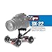 Vidpro SK-22 Professional Skater Dolly - Rolling Slider for DLSR Cameras & Camcorders Ideal for Low-Level Shooting & Panning 25 Lbs Capacity Smooth Rubber Wheels 7 Mounting Points & Extendable Handle