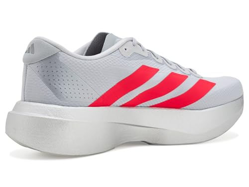 Image of adidas Men's Adizero EVO SL Woven M Silver met.Lucid red /Iron met. 13 US