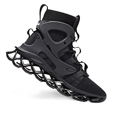 Image of Hello MrLin Men's Running Shoes Non Slip Athletic Tennis Walking Blade Type Sneakers Hip Hop