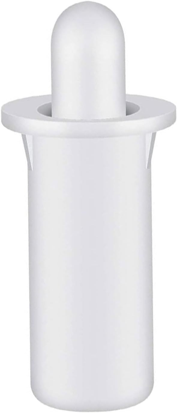 40Pcs White Shutter Repair Pins SpringLoaded Plantation