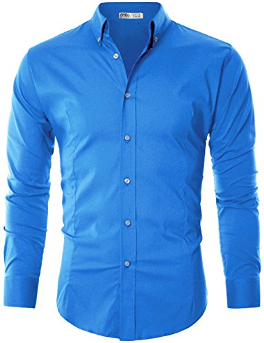 athletic fit casual button down shirts