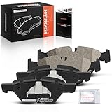 Frankberg Kit de plaquettes de frein pour essieu avant compatible avec Série 5 E60 520-525 2.0L-3.0L 2003-2010 Série 5 Touring E61 520-525 2.0L-3.0L 2004-2010 Remplace 34116763617
