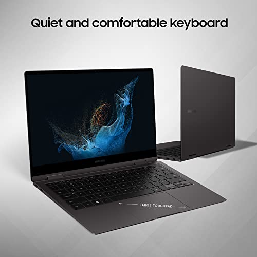 Samsung Galaxy Book2 Pro 360 Intel 12th Gen i7 EvoTM 15.6"(39cm) Touchscreen 2-in-1 AMOLED Thin & Light Laptop (16 GB/512 GB SSD/Windows 11/MSO Home & Student 2021/Graphite/1.41Kg), NP950QED-KA1IN - Image 4