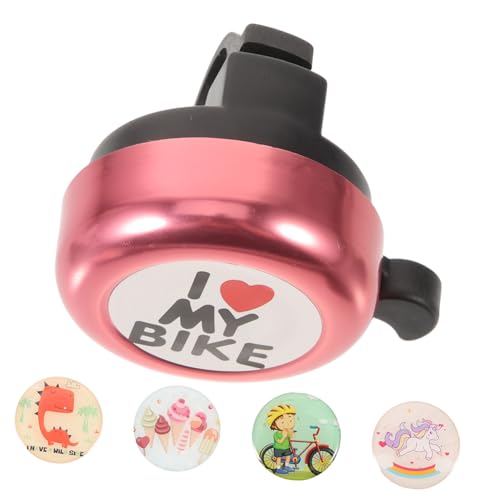 BRIGHTFUFU 1Set Cartoon Bike Bell Easy to Install Bike Horn for Cute Animal Design for Bicycles Scooters Tricycles Enhances Safety Awareness for Boys