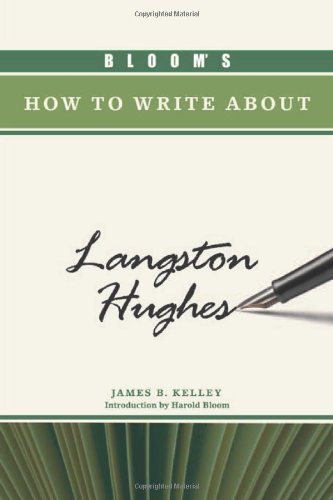 Bloom's How to Write about Langston Hughes (Bloom's How to Write About Literature)