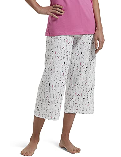 Image of HUE Womens Printed Knit Long Pajama Sleep Pant