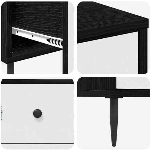 Cómoda de madera HANAU de diseño rectangular moderno con acabados de alta calidad 7