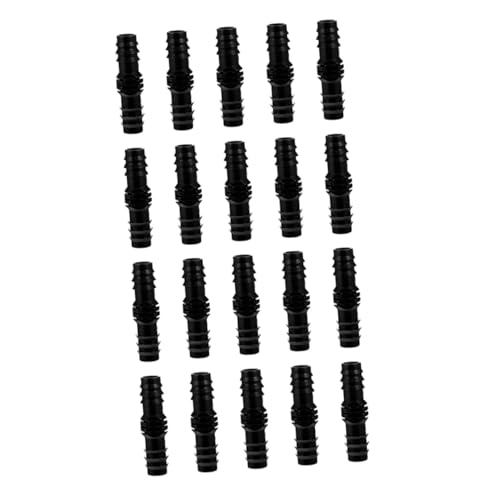 VILLCASE - VILLCASE 20 pièces Connecteurs Tuyau Droit pour Irrigation Goutte à Goutte Accessoires Irrigation Agricole Raccords Barbelés Durables pour Jardin et Pelouse