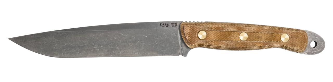 Case Cutlery CA50628: Welker Hunter Natural Micarta
