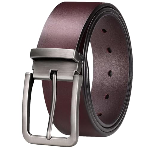 Men's Large Size Casual Belt Alloy Pin Buckle Business Every Day Belts