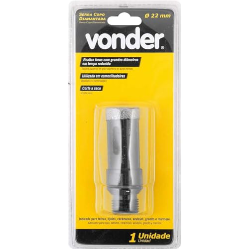 Serra Copo Diamantada para Esmerilhadeira 22 mm Vonder