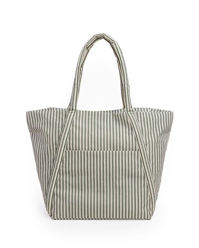 BAGGU Cloud Bag - Sage Stripe