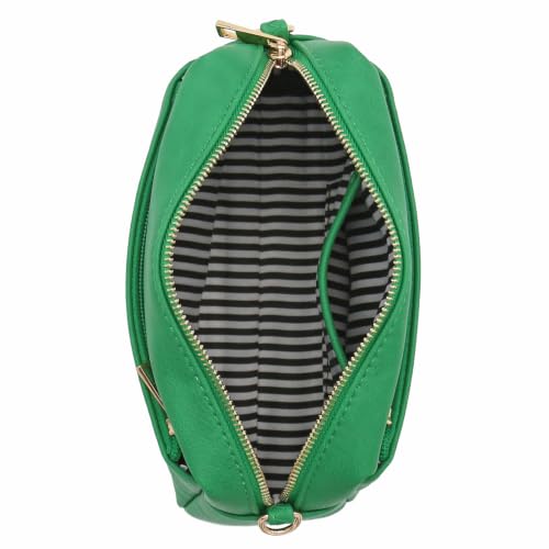 Image of FashionPuzzle Triple Zip Small Crossbody Bag