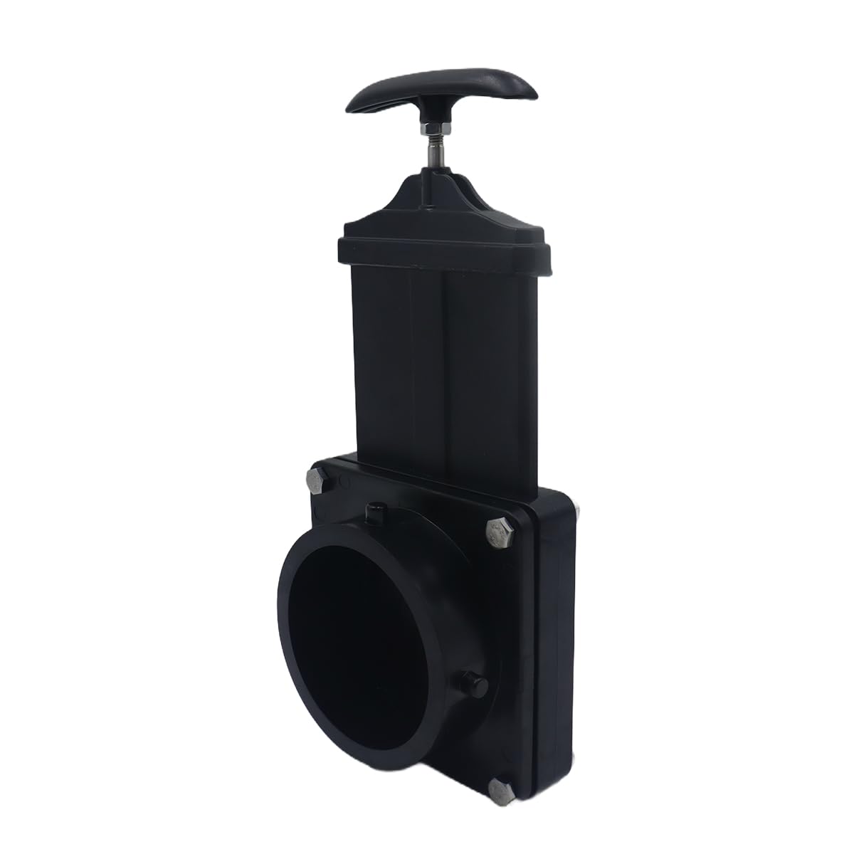 Teron Valvola di scarico da 3 pollici per camper, valvola del serbatoio dei rifiuti per rimorchio da viaggio camper 240x111mm