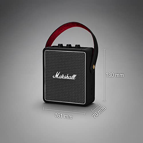 Image of Marshall Stockwell II Portable Bluetooth Speaker - Black