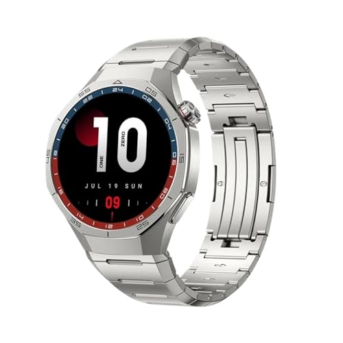 [LOKLNEYK] 22mm���Ԃ̂Ȃ��`�^�������X�g���b�v�A�ɓK������Huawei Watch GT5 Pro / GT4 Pro�ɓK��(Silver,For Amazfit Balance)
