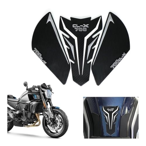 Kit décalcomanies protection réservoir 700CL-X finition premium pour moto CLX700
