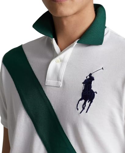 POLO RALPH LAUREN Men's Classic Fit Big Pony Mesh Polo Shirt2