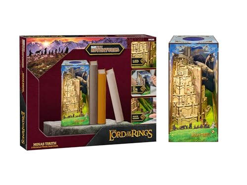 Book Nook Le Seigneur des Anneaux Revell Tiny Adventures : Serre-Livres Ville Blanche en Bois LED