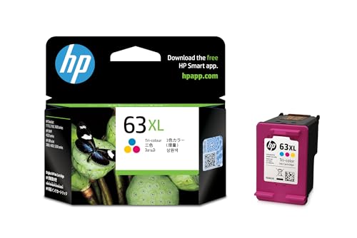 Amazon.co.jp: HP 63XL 純正 インクカートリッジ カラー増量 F6U63AA