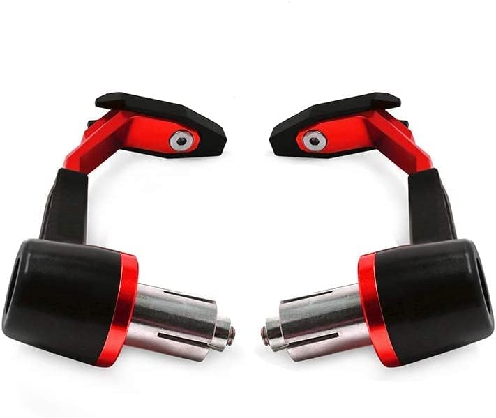 SGTB Heavy Handle Bar End Clutch Brake Lever Guard All Bikes Ninja 300 400 650 Dominar 250 400 Pulsar NS200 RS200 NS125 N160 KTM Rc Adventure Duke Enfield Himalayan Meteor Hunter Classic 350 Red-image-14