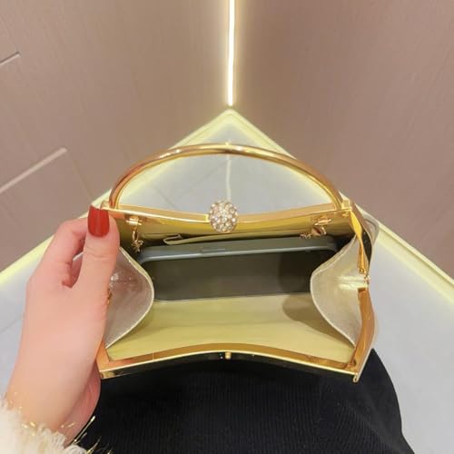 Sac carré rétro à strass chic et tendance pour femme