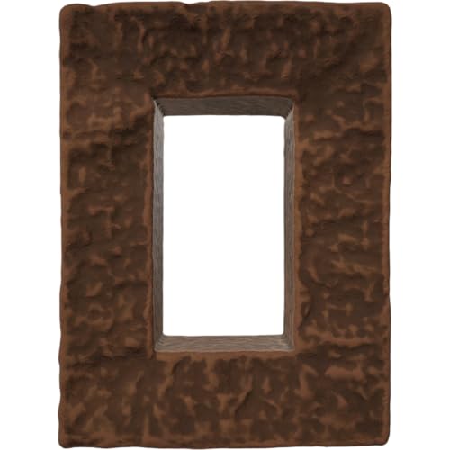 Universal Electrical Cover for EverStone Faux Stone Siding Panels, 4"W x 3"D x 7 7/8"H, Weathered Brown Color