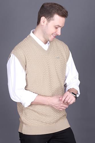 Image of GODFREY Half Sweater for Man Winter Pullover - Sleeveless Men Sweaters