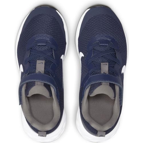 Nike Unisex-Kinder-Sneaker, Gymnastikschuhe, Midnight Navy White Flat Pewter, 28 EU