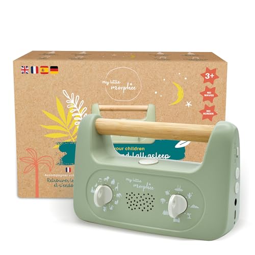 Mon Petit Morphée - Versión Inglès - Caja de meditación para favorecer el sueño y la calma para niños a partir de 3 años - Sin olas y sin pantallas