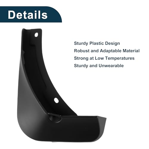 Image of Mud Flaps Splash Guards for Volkswagen Magotan 2016-2019 W /Mount Accessories Mud Guards Front and Rear 1 Set