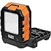 KLEIN TOOLS 56416 Rechargeable LED Work Light, 1000-Lumens, Magnetic Work Light with 3 Modes, 360-Degree Rotation and Kickstand, Compatible with MODbox Rail System